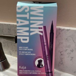 Wink stamp and eyeliner